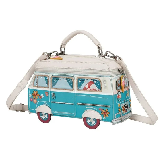 Vendula Novelty Sands Camper Van in Aqua - Picture 2 of 12